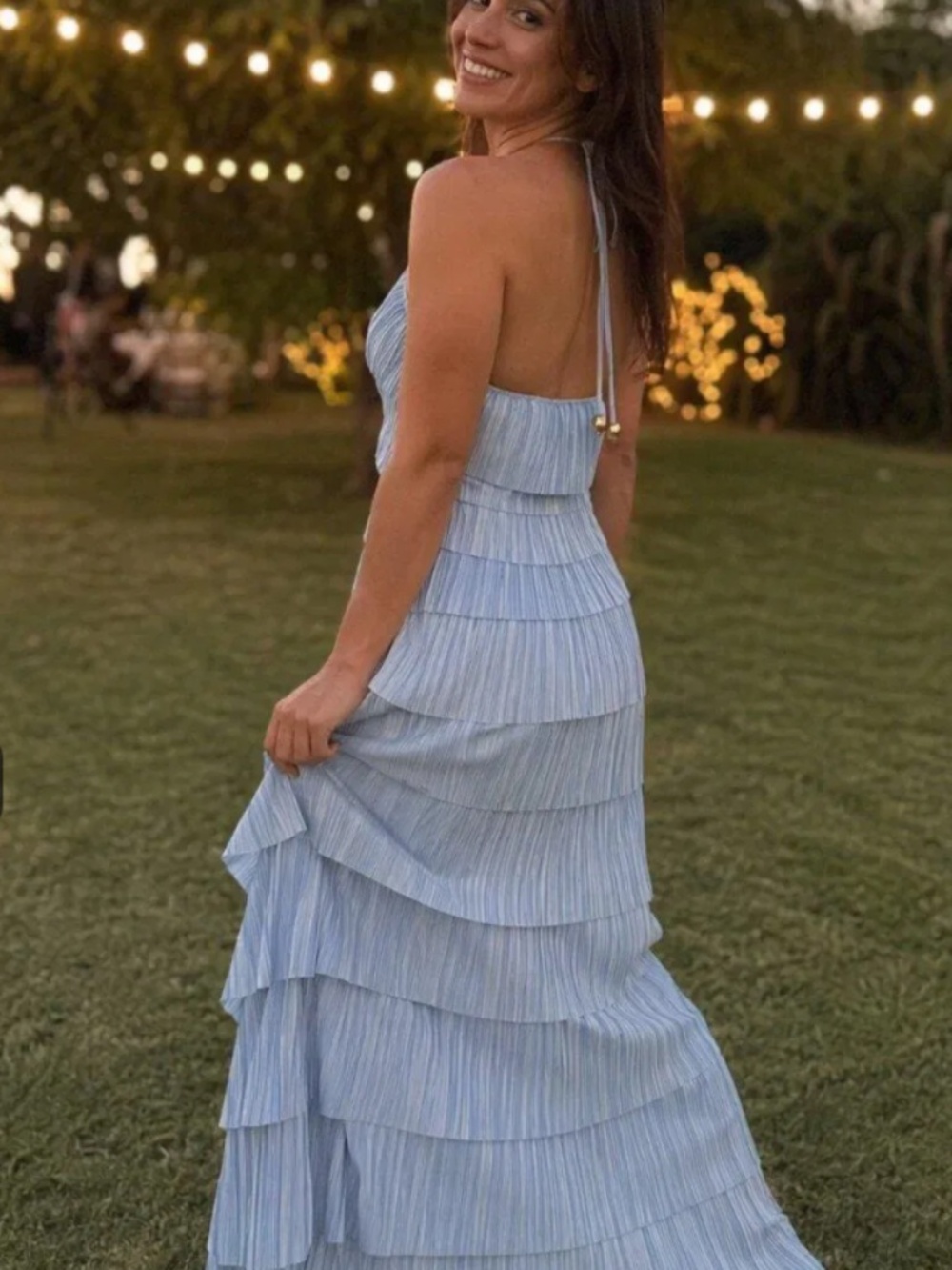 BNWT Light Blue Wedding Guest / Bridesmaid Dress - Picture 5 of 7